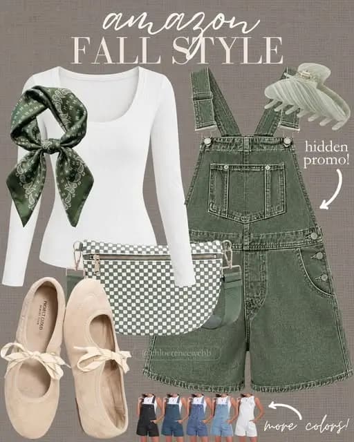 😍😍 ALL AMAZON 👏🏼 plus found us a hidden code that stacks on the overalls and brings… — photo from Chloe Webb's Chloe's Closet post