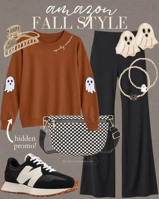👻😍 Gonna sign myself up for every last piece of this spooky Amazon 'fit — photo from Chloe Webb's Chloe's Closet post