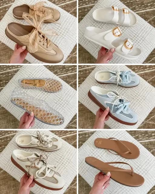 ICYMI I shared a whole Walmart summer shoe haul over on reels — photo from Chloe Webb's Chloe's Closet post