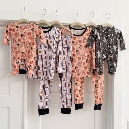 Quite possibly the cutest Halloween pajamas I’ve seen 🥹😍 I got the orange bear jammies… — photo from Chloe Webb's Chloe's Closet post