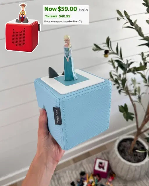 Toniebox deals — photo from Chloe Webb's Chloe's Closet post