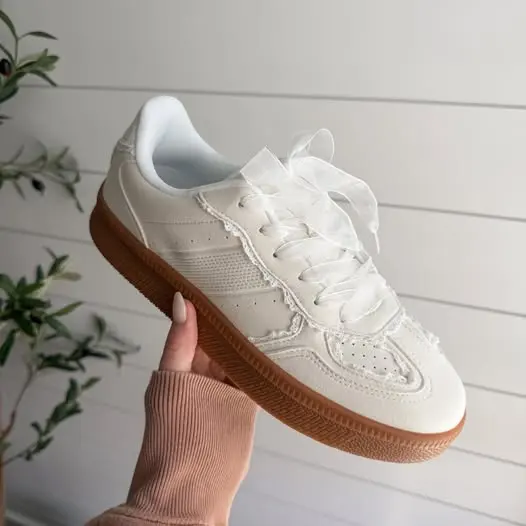 The cutest lace sneakers are back on promo π $32 today β photo from Chloe Webb's Chloe's Closet post