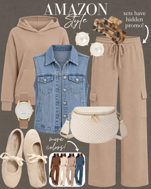 When you can get BOTH the hoodie and sweatpants for $21 π€―𫨠a major amazon score youβ¦ β photo from Chloe Webb's Chloe's Closet post