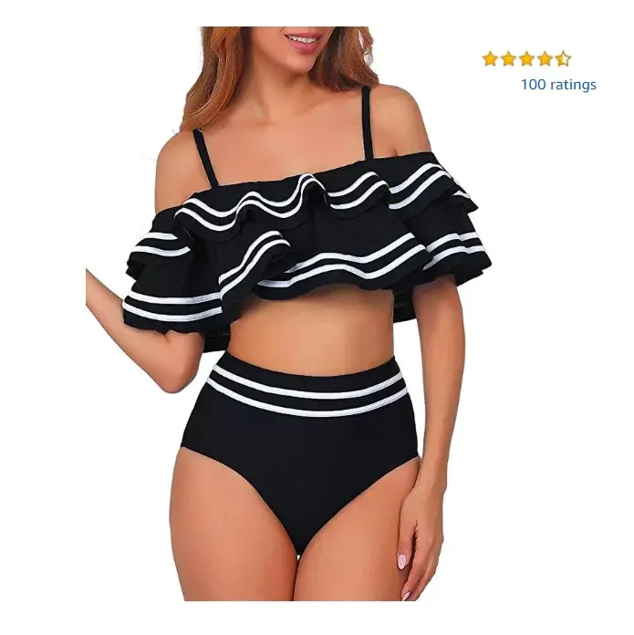 Photo 2 from “17 Best-Selling High-Waisted Swimsuits You Can Get Under $30 On Amazon” by Chloe Renee Webb