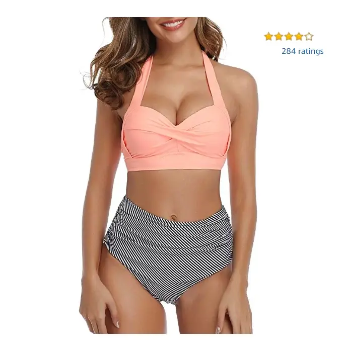 Photo 4 from “17 Best-Selling High-Waisted Swimsuits You Can Get Under $30 On Amazon” by Chloe Renee Webb