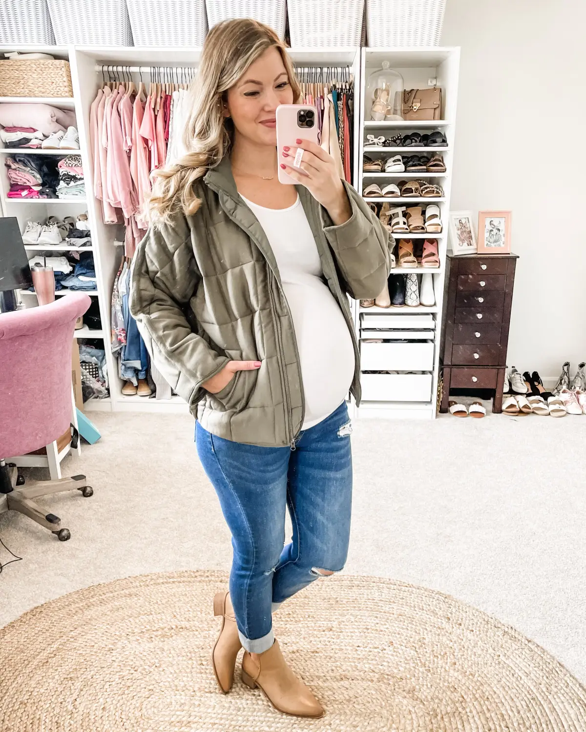 Pictured with Spanx Faux Leather Leggings and Sam Edelman Lex Boots — Nordstrom Anniversary Sale 2021: My Picks