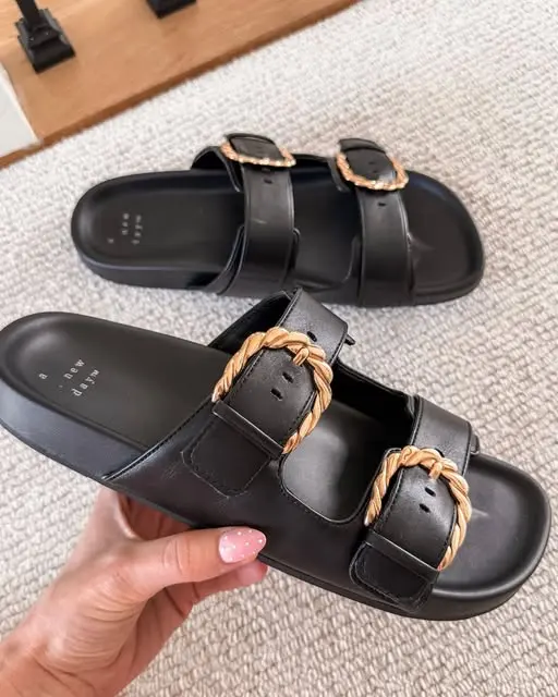 Another fave pair of sandals from Target's shoe sale โ photo from Chloe Webb's Chloe's Closet post